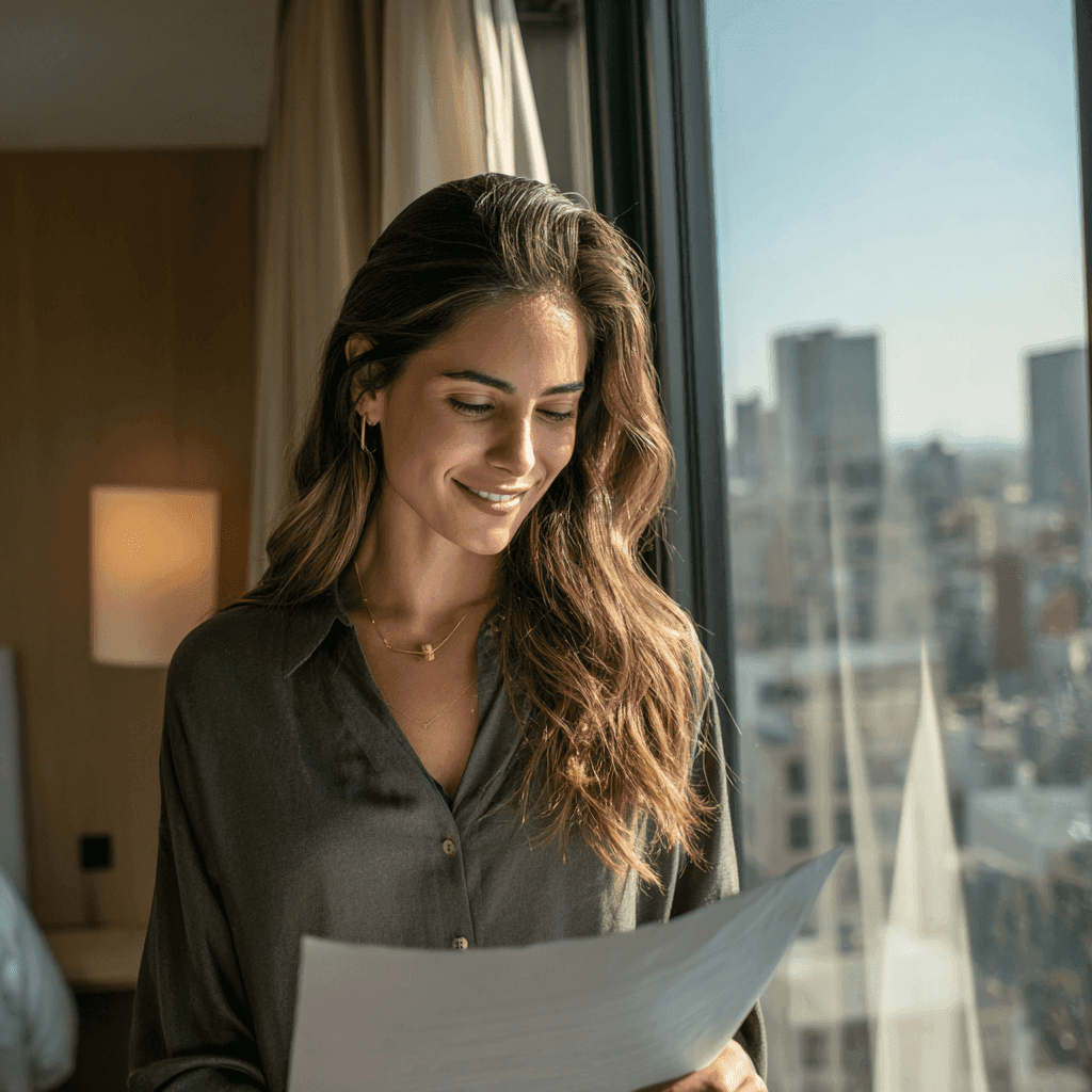 mujer profesional renta depa sin aval