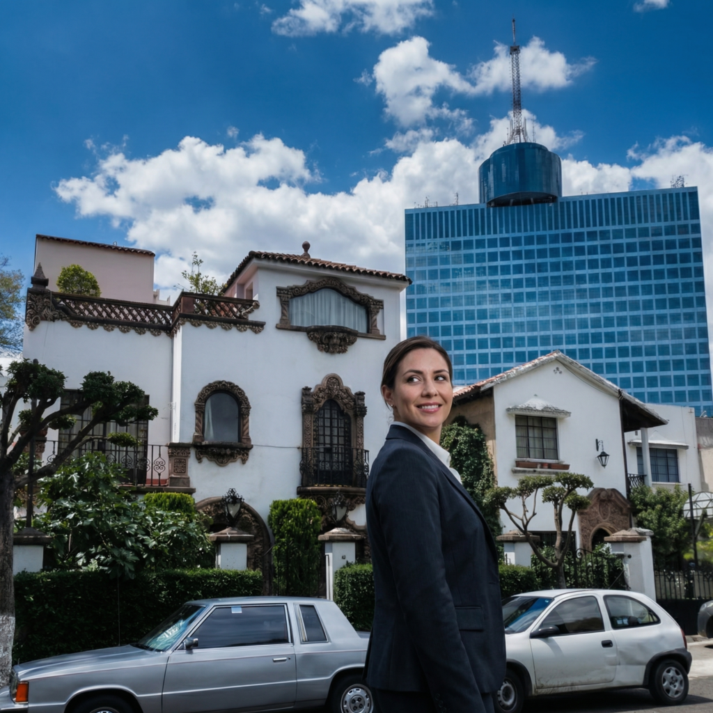 mujer ejecutiva en napoles wtc cdmx