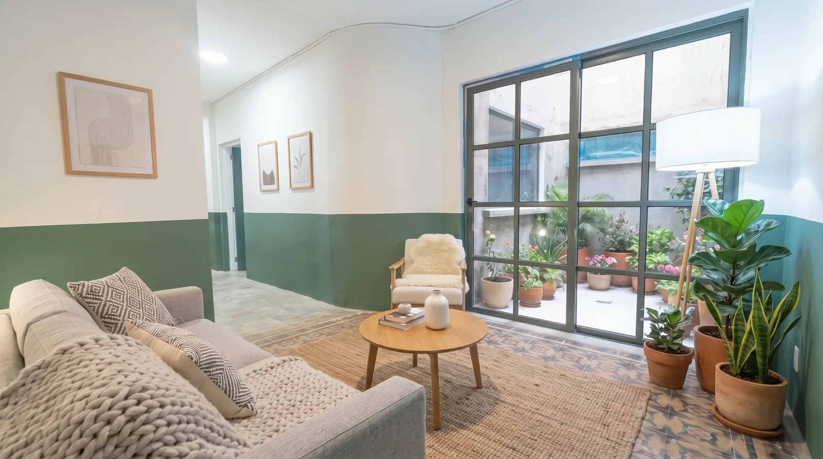 Departamento de 1 recámara en renta en Aurora, Santa María la Ribera